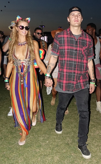 Paris Hilton, Chris Zylka, Coachella, 2017